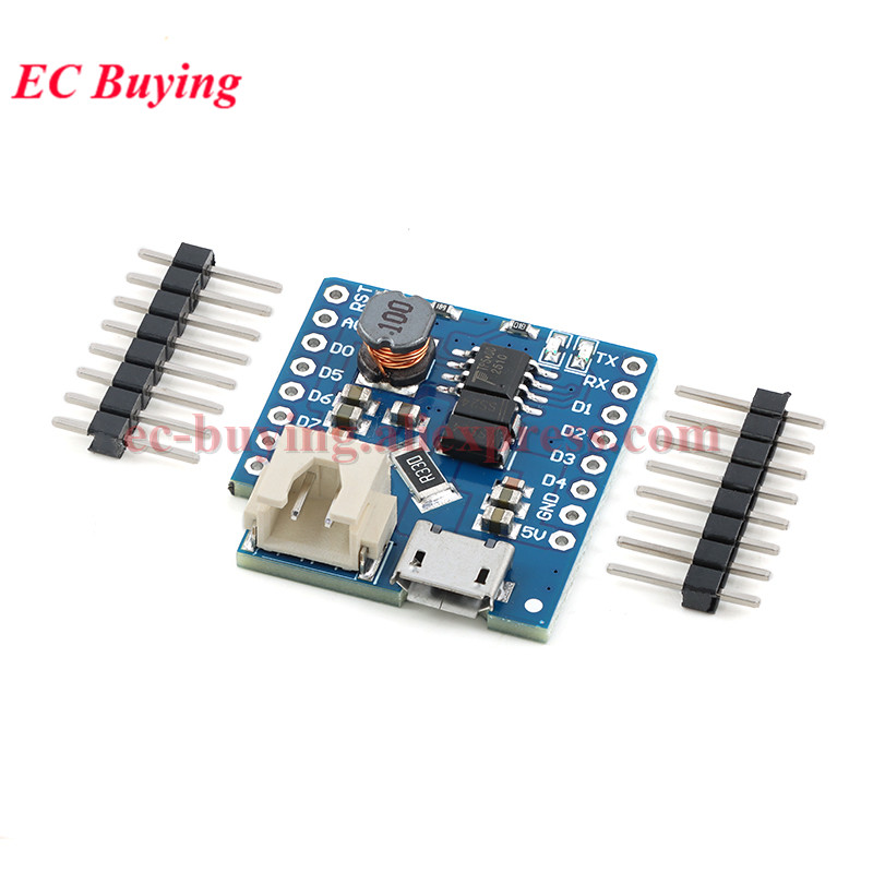 5Pcs/1pc ESP8266 D1 Mini RPO N - огляд і ціна Esp8266 Nodemcu Board