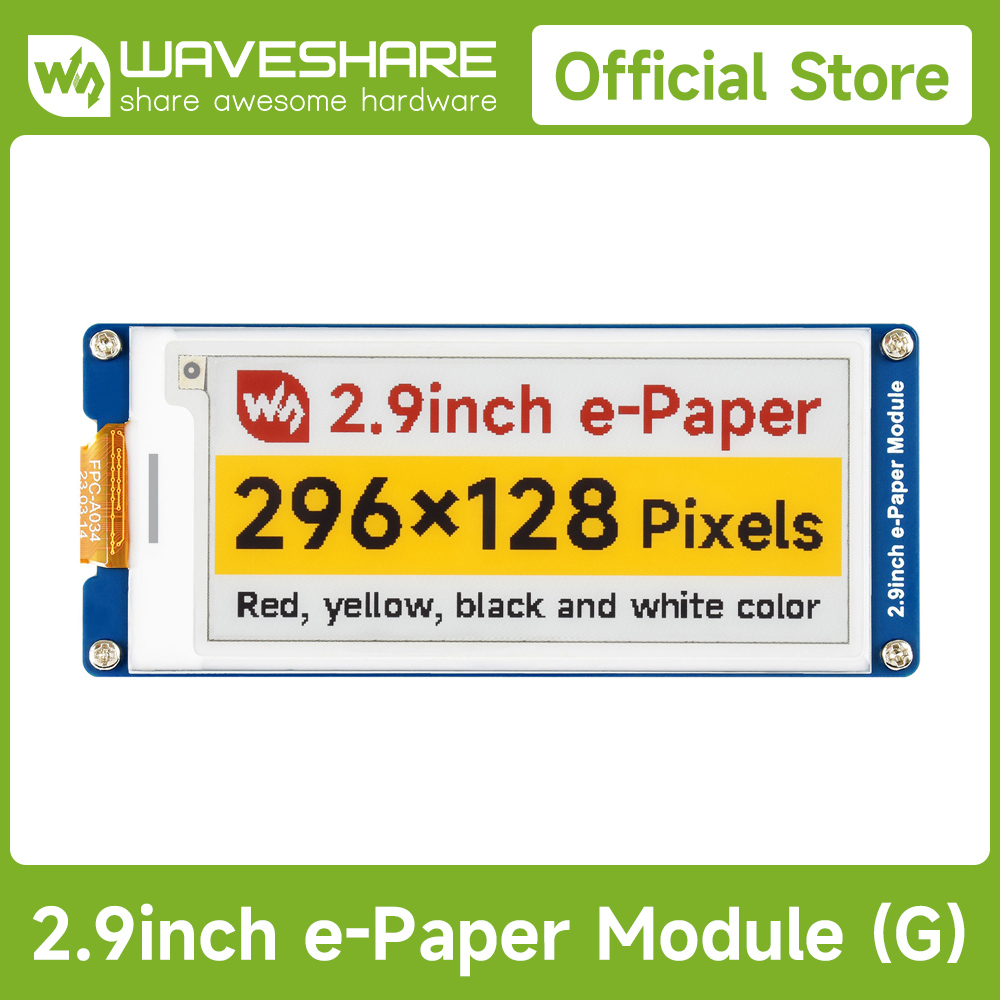 Waveshare 2.9inch E-Paper Disp - огляд і ціна Display Epaper 2.9