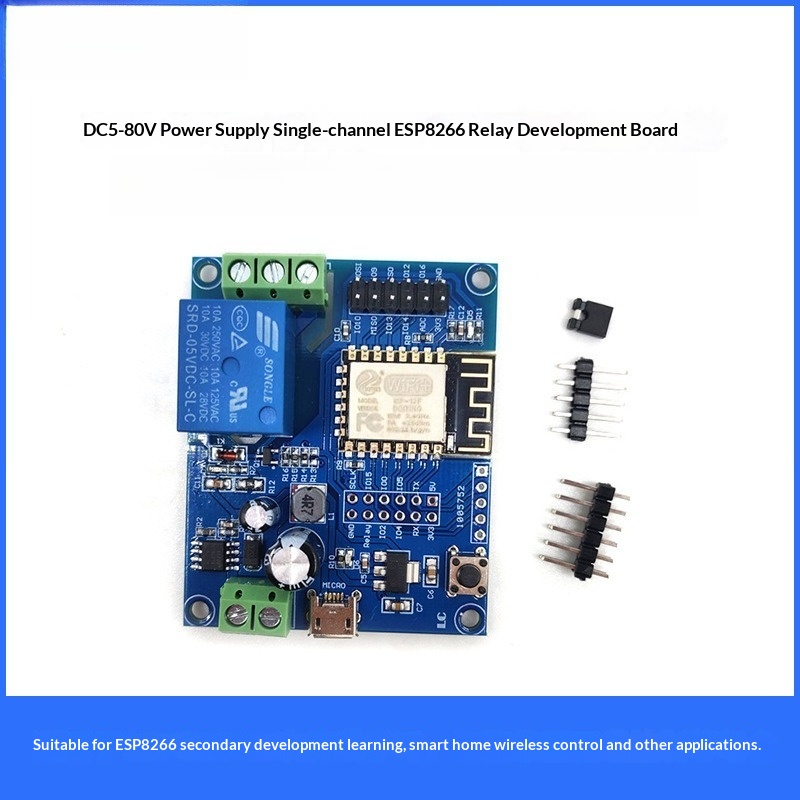 ESP8266 WiFi Single-Channel Re - огляд і ціна Relay 8 Channel Board